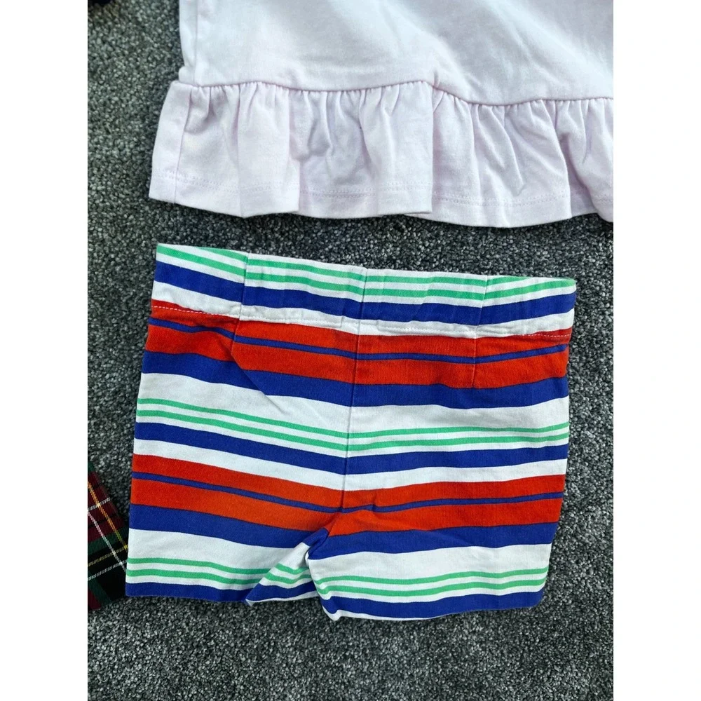 Girls Lot 4 Size 3 Janie Jack shirt, shorts, pants, sweater‎